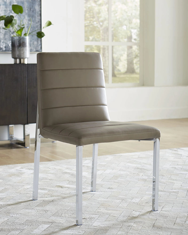 Amalfi Metal Back Chair