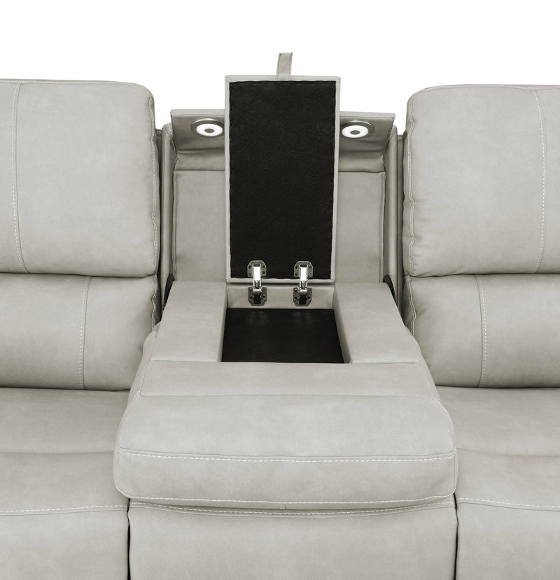 Brickston Triple Power Reclining Sofa Set
