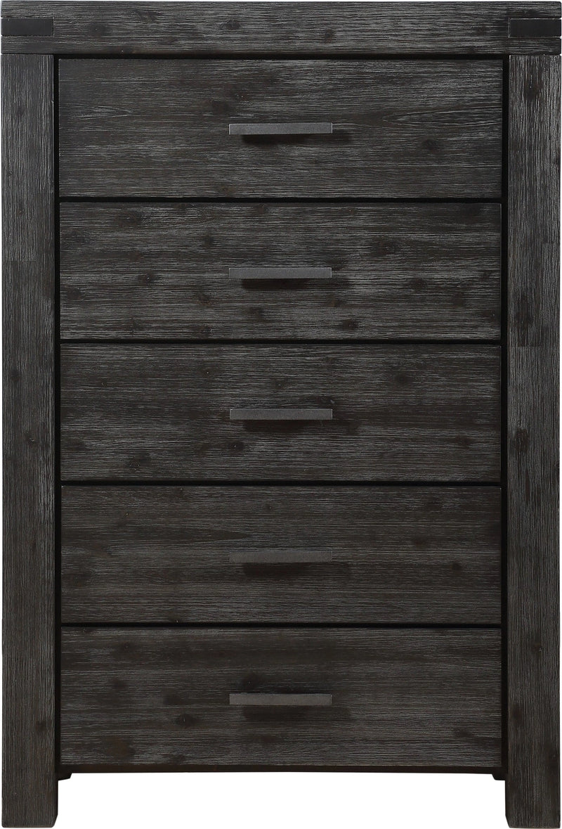 Meadow Five Drawer Solid Wood Chest