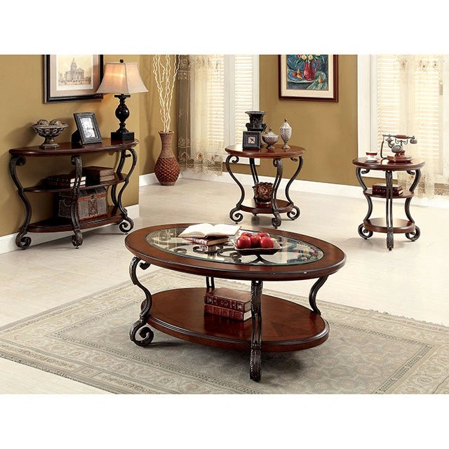 MAY Brown Cherry End Table