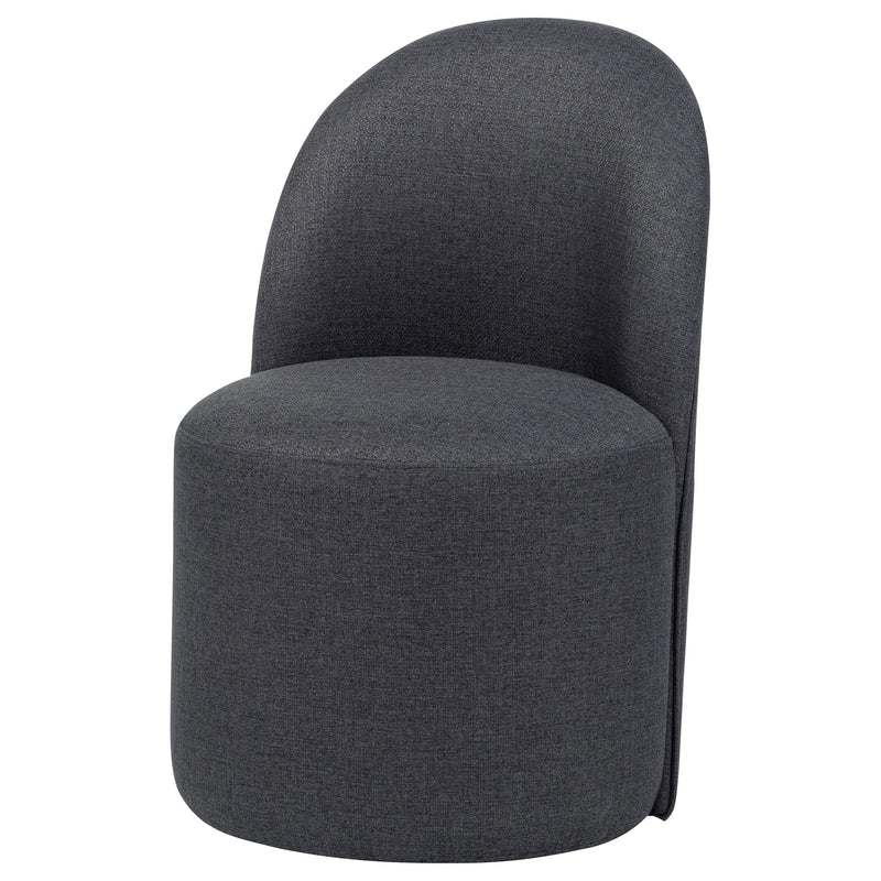 Aubrey Upholstered Barrel Dining Side Chair of 2