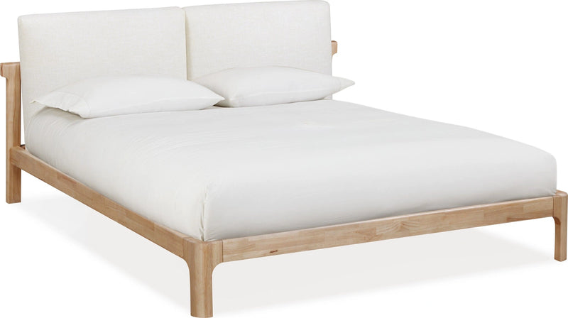 Furano Upholstered Two Cushion Platform Bed