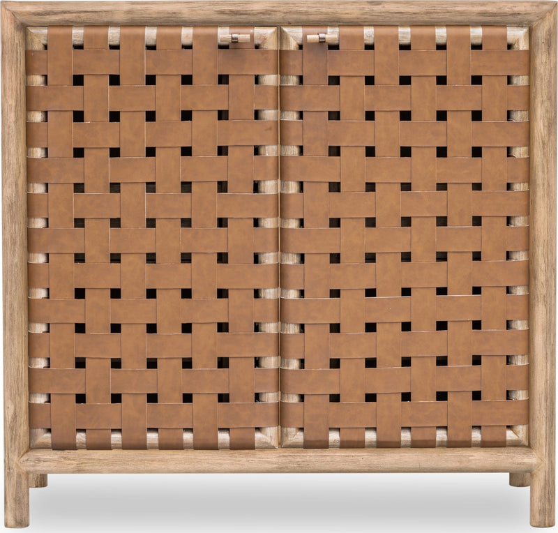 Dorsey Woven Bar Cabinet