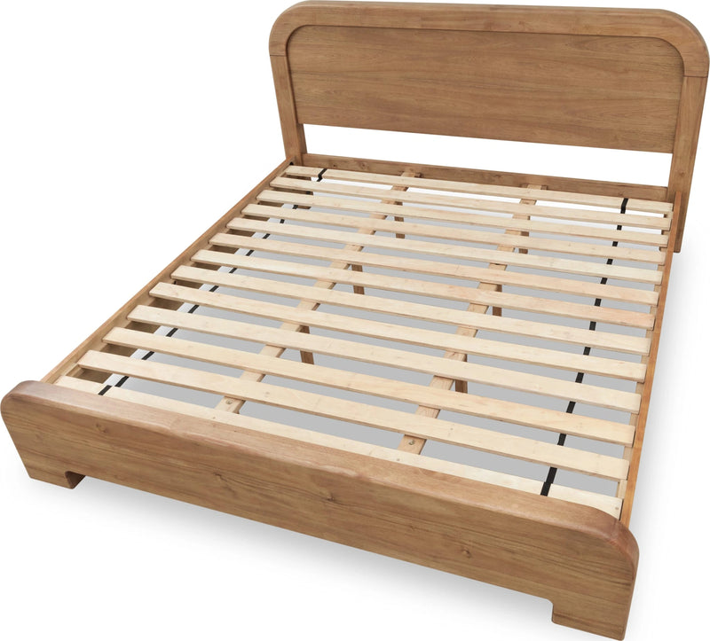 Kione Acacia Wood Platform Bed