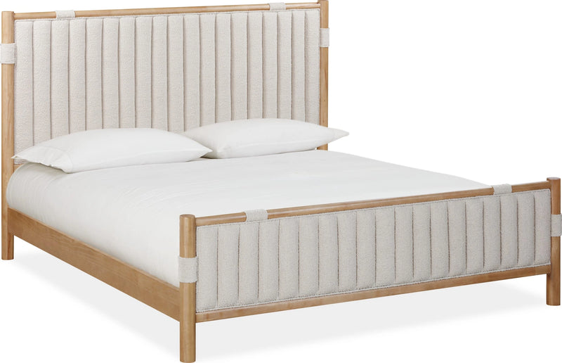 Furano Upholstered Panel Bed