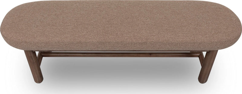 Astor Oval Upholstered Bench