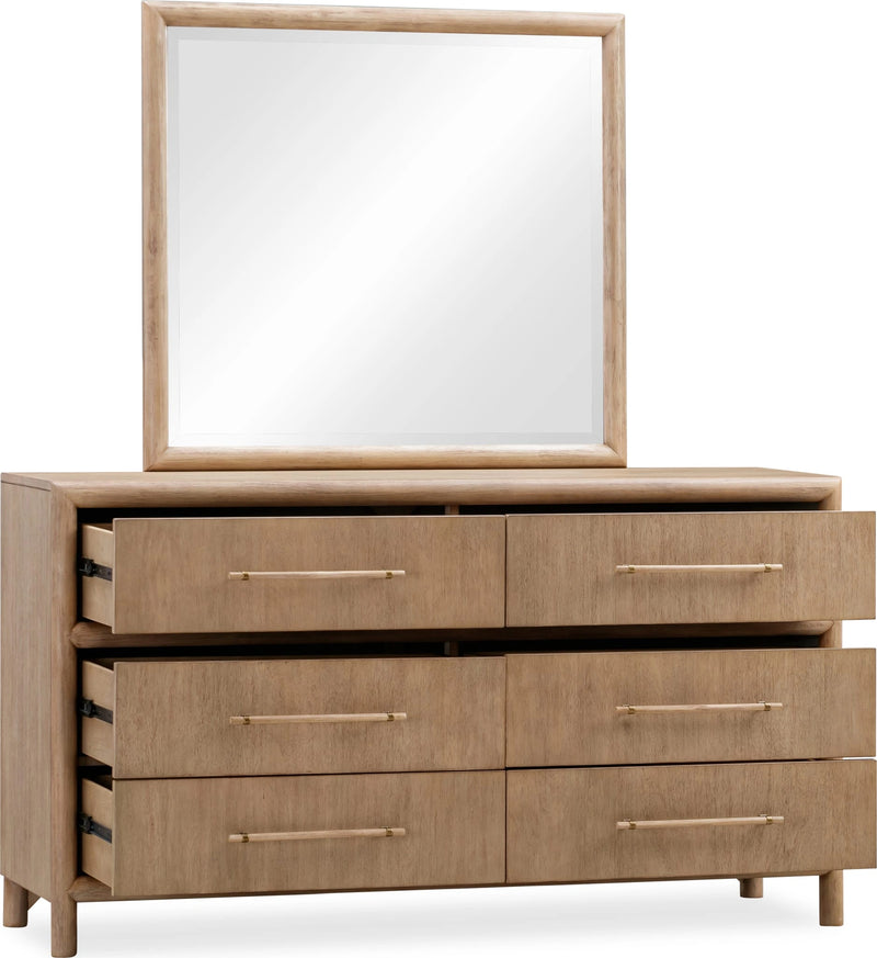 Dorsey Six Drawer Dresser