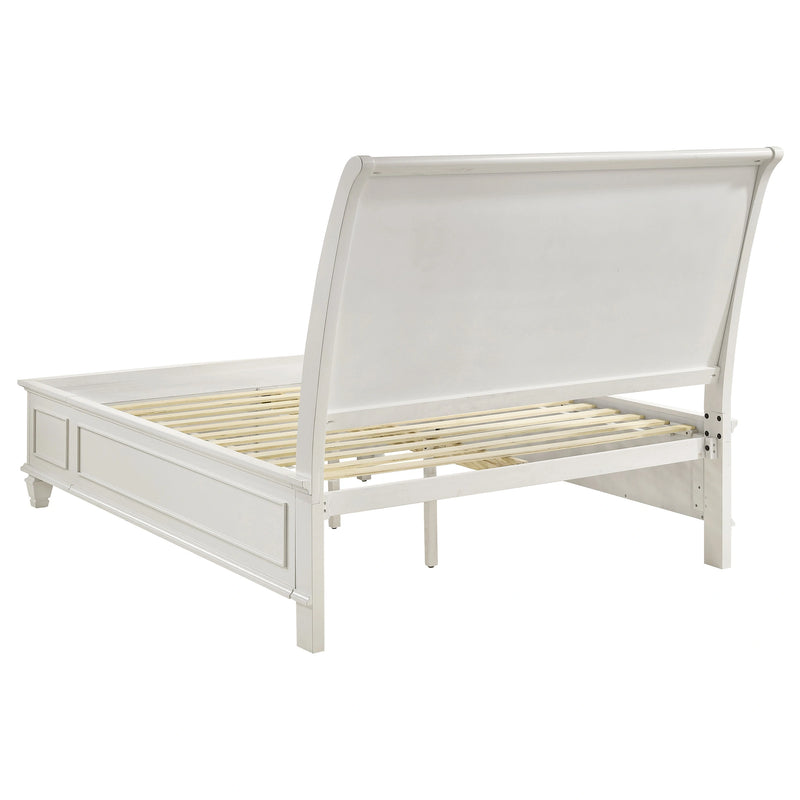Sandy Beach Panel Platform Storage Bed