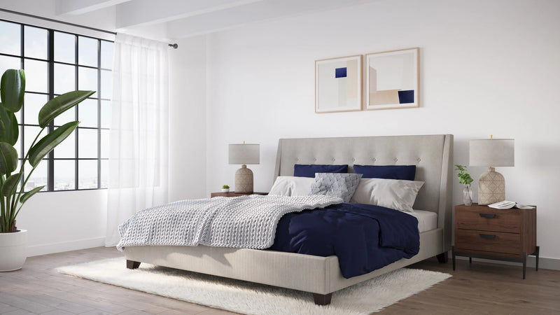 Madera Upholstered Platform Bed