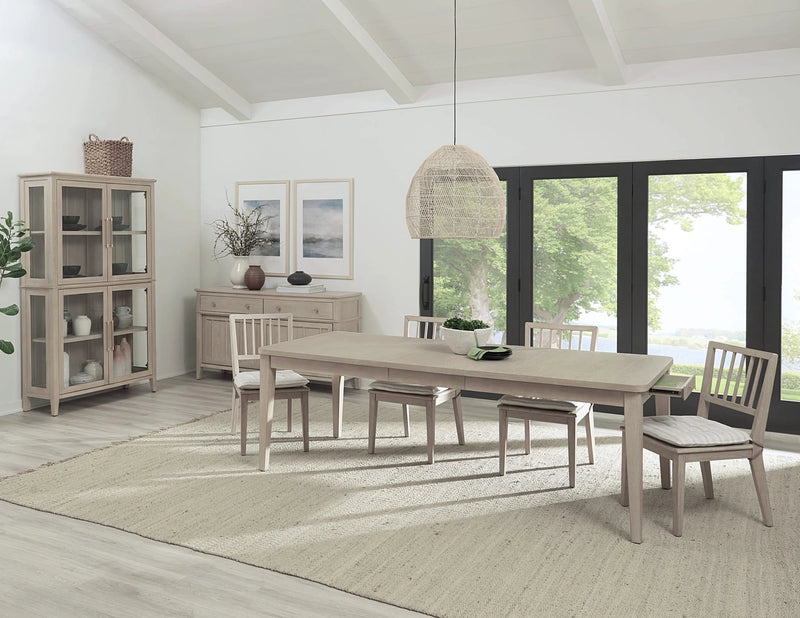 Camden Two Drawer Extendable Dining Table