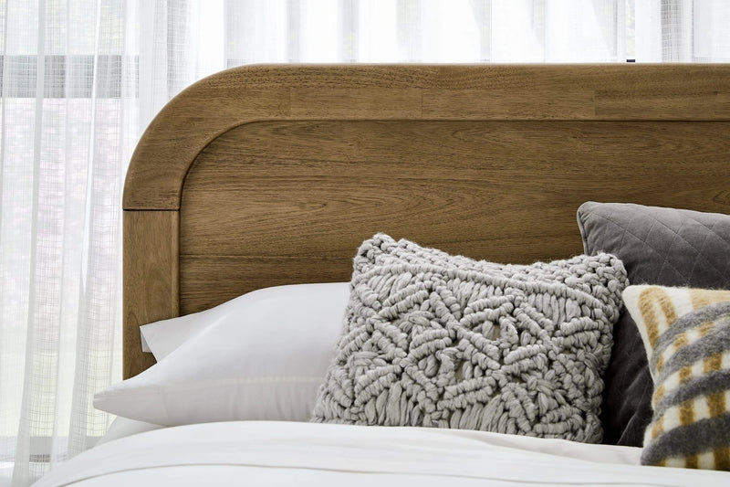 Kione Acacia Wood Platform Bed