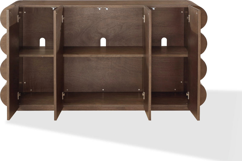 Mataranka Four Door Walnut Sideboard