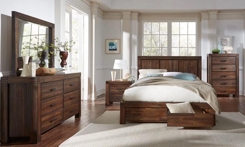Meadow Six Drawer Solid Wood Dresser