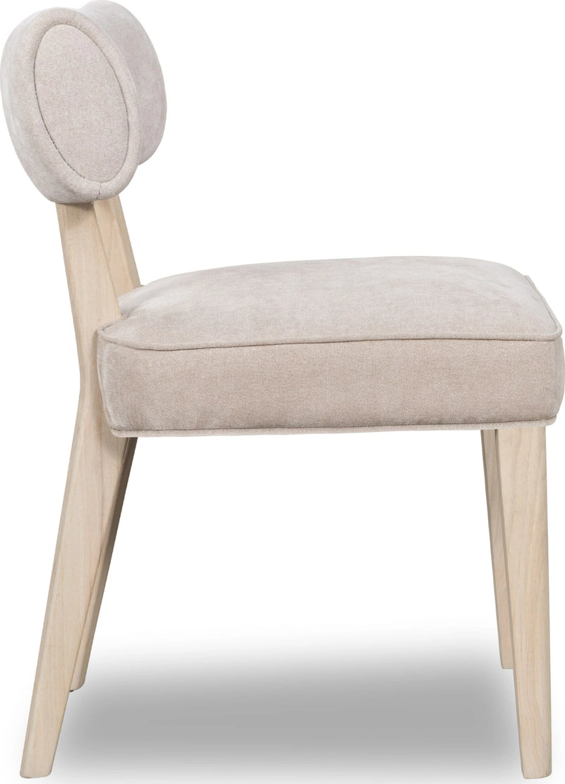 Magnolia Wood Frame Upholstered Dining Chair