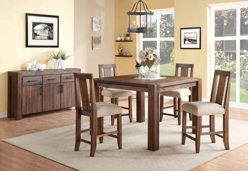 Meadow Solid Wood Square Counter Table