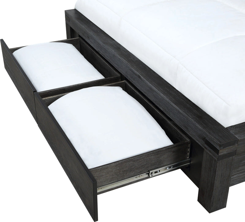 Meadow Solid Wood Storage Bed