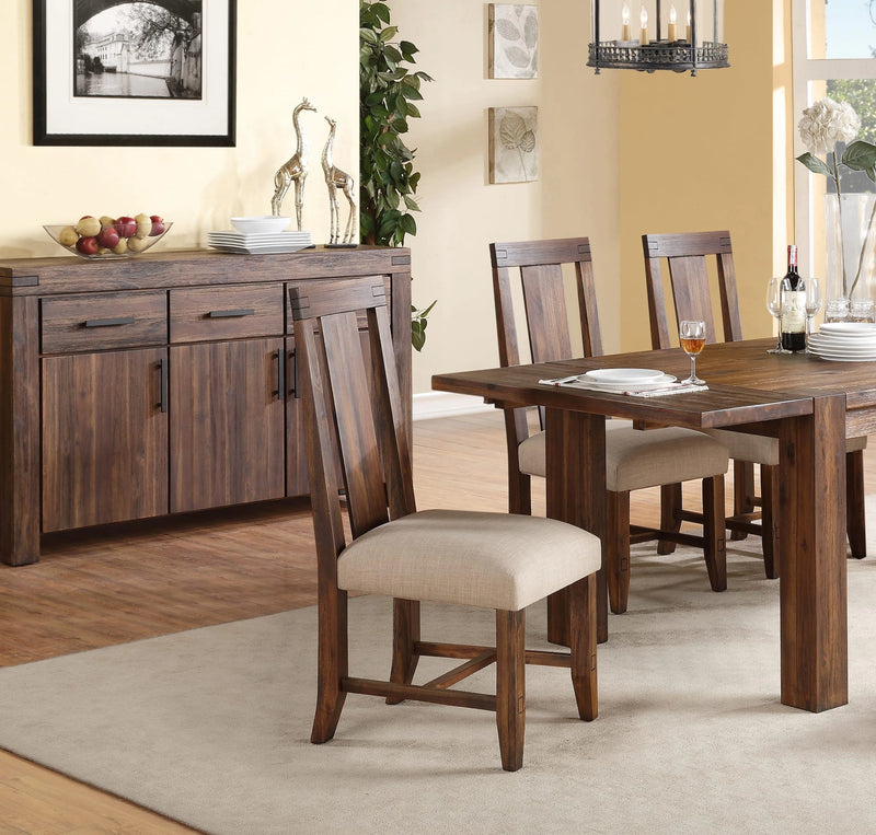 Meadow Solid Wood Upholstered Dining Chair