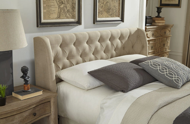 Levi Tufted Platform Bed