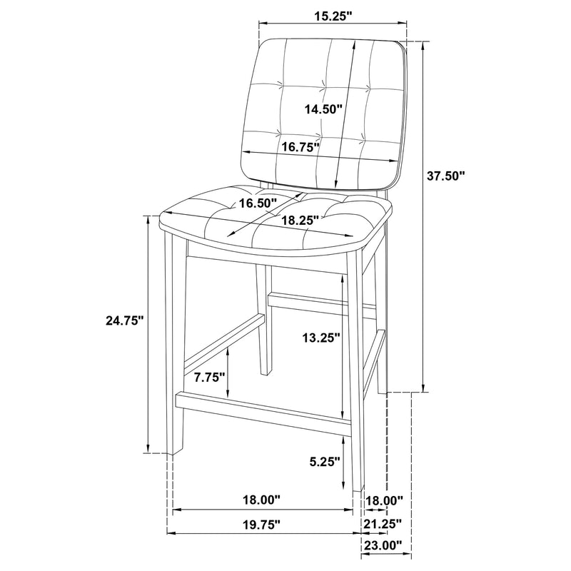 Decker Counter Height Dining Set E