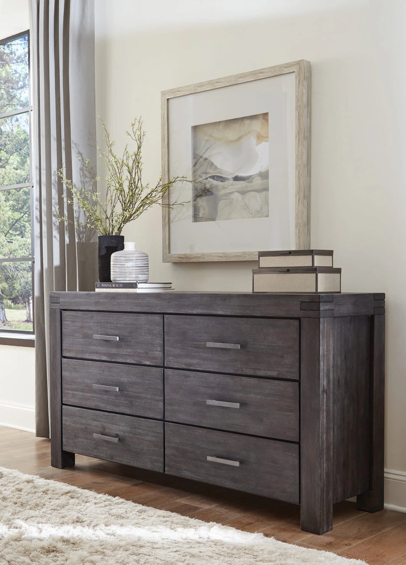 Meadow Six Drawer Solid Wood Dresser