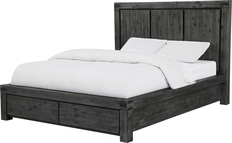 Meadow Solid Wood Storage Bed