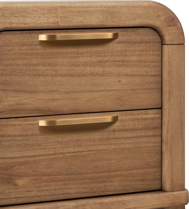 Kione Acacia Wood Nightstand