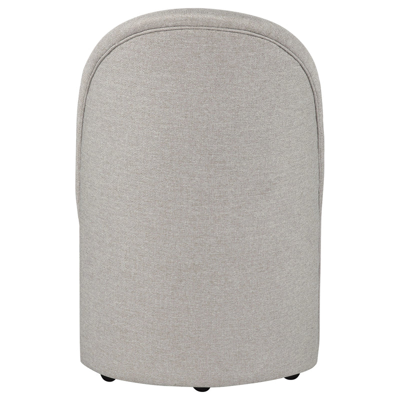 Aubrey Upholstered Barrel Dining Side Chair of 2