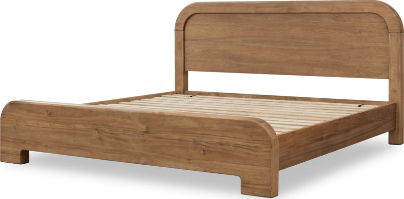 Kione Acacia Wood Platform Bed