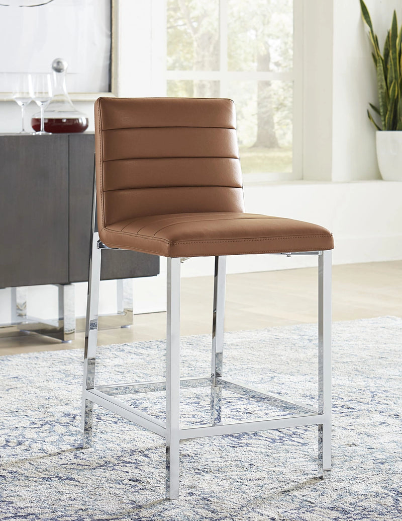 Amalfi Metal Back Counter Stool