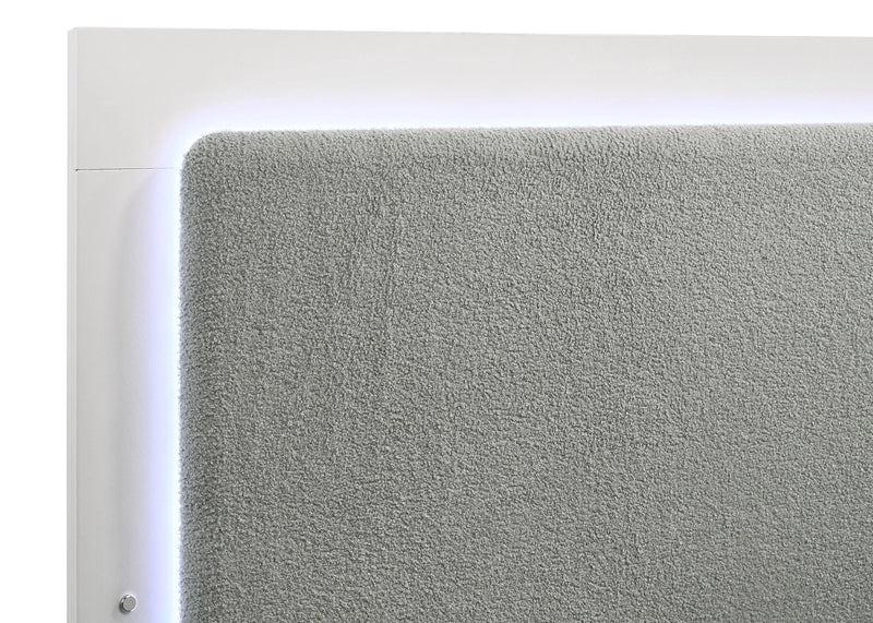 Caraway Panel Bed with LED Lighting
