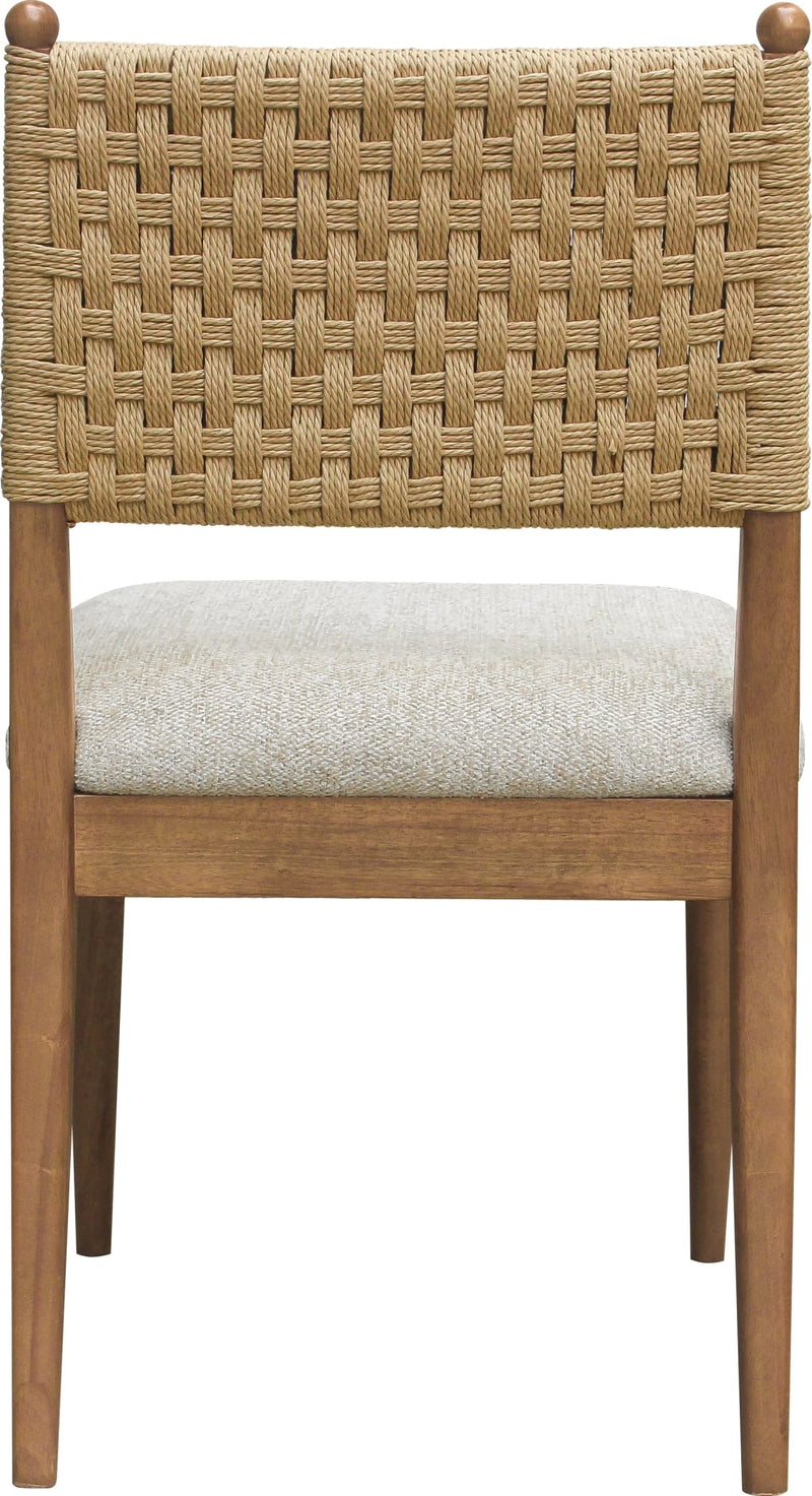 Langley Woven Back Chair