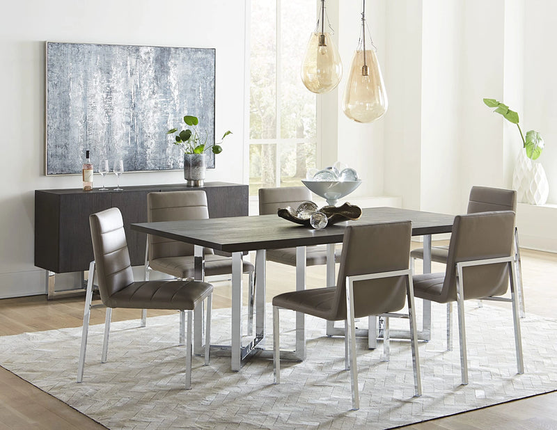 Amalfi Metal Back Chair