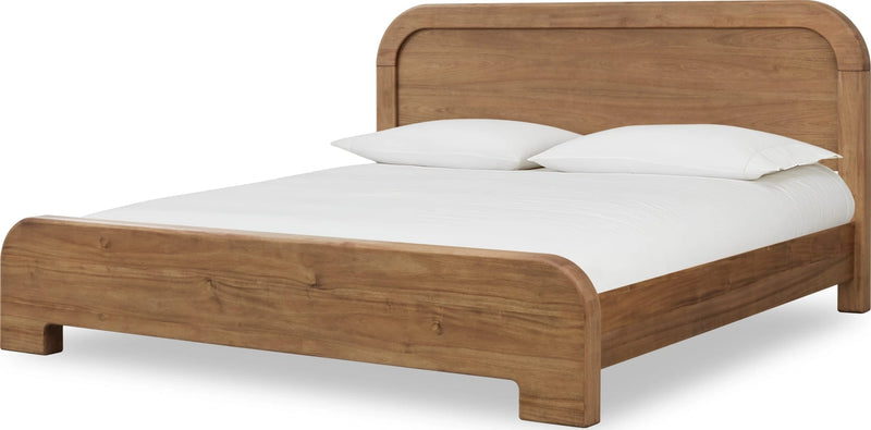 Kione Acacia Wood Platform Bed