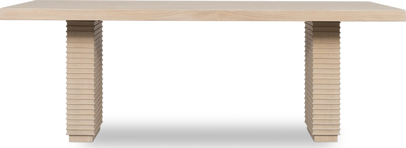 Magnolia Double Pedestal Wooden Dining Table