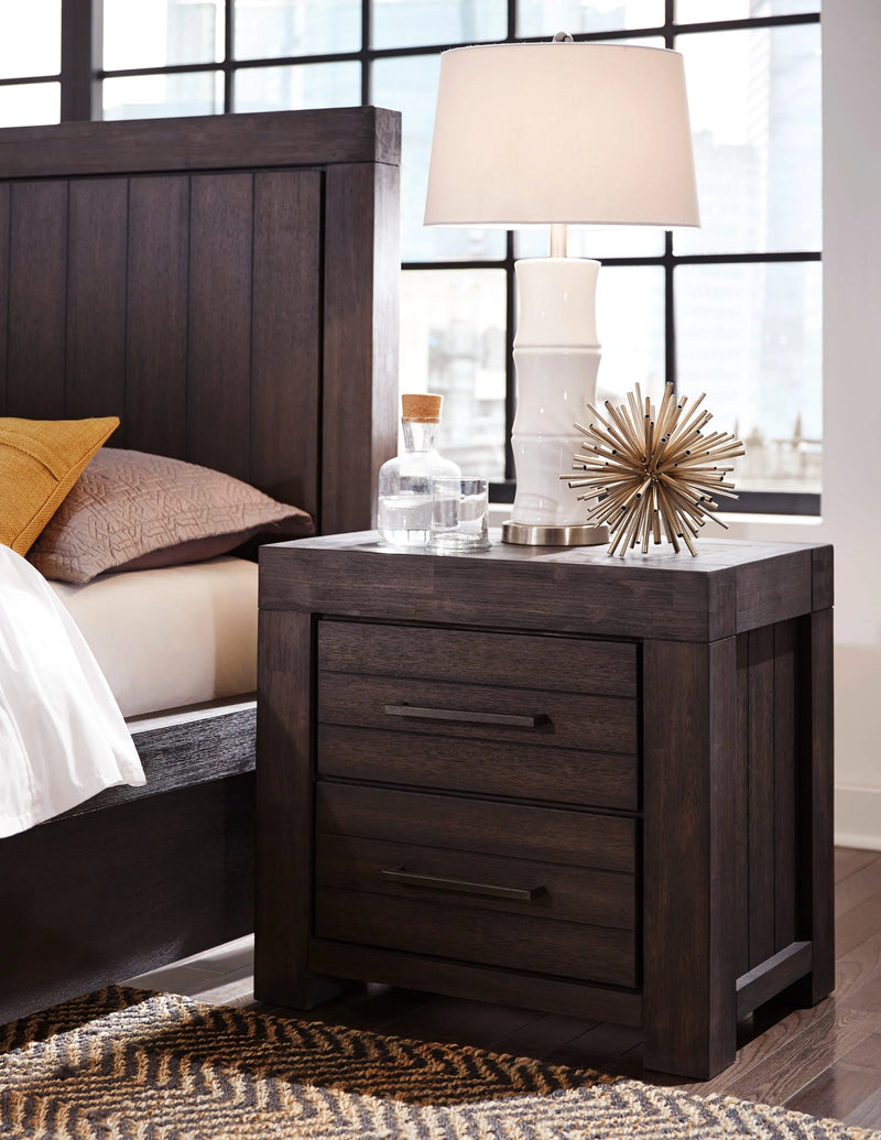Heath Two Drawer Nightstand