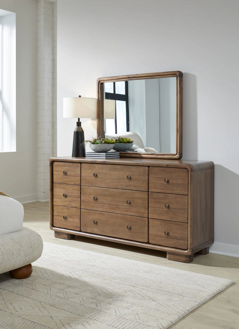 Boka Beveled Glass Wall or Dresser Mirror