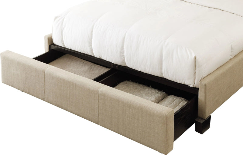 Levi Tufted Storage Bed