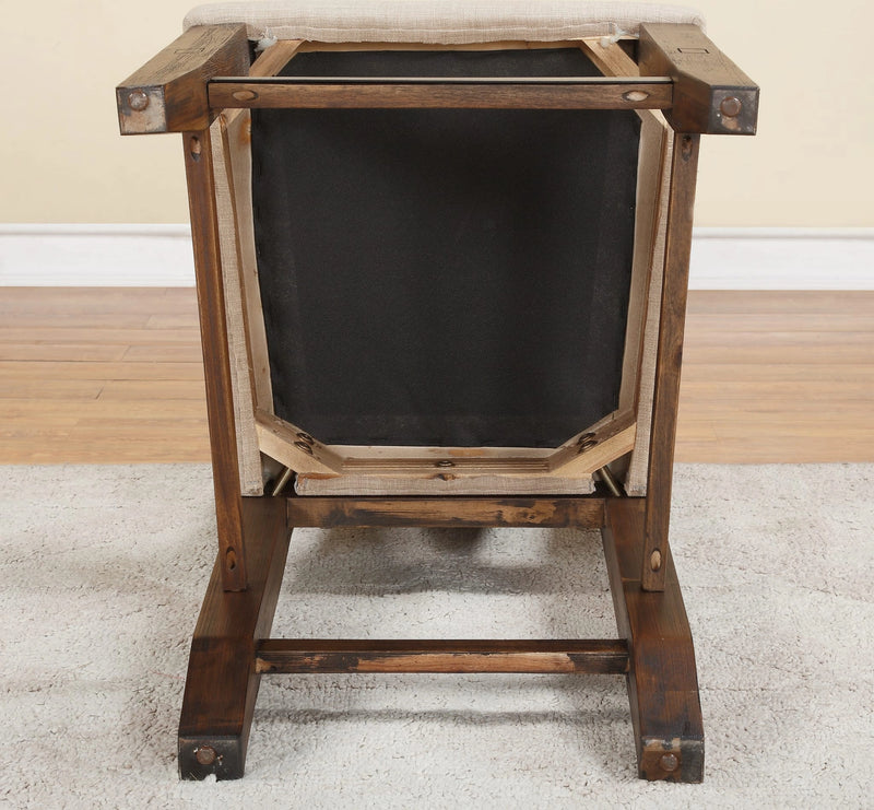 Meadow Solid Wood Upholstered Dining Chair