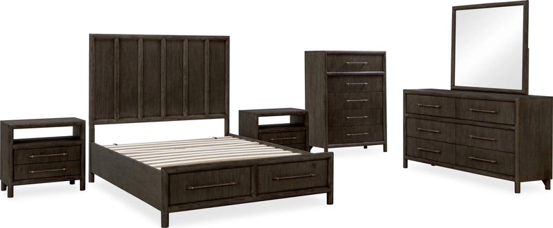 Dorsey Two Drawer Storage Bed