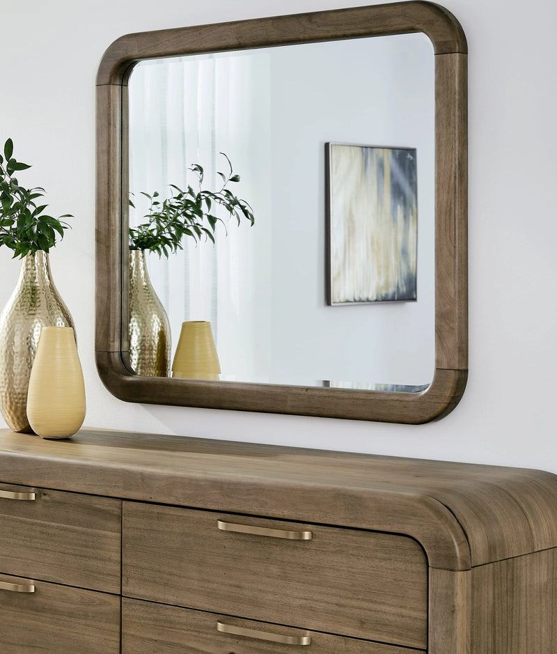 Kione Beveled Glass Wall or Dresser Mirror