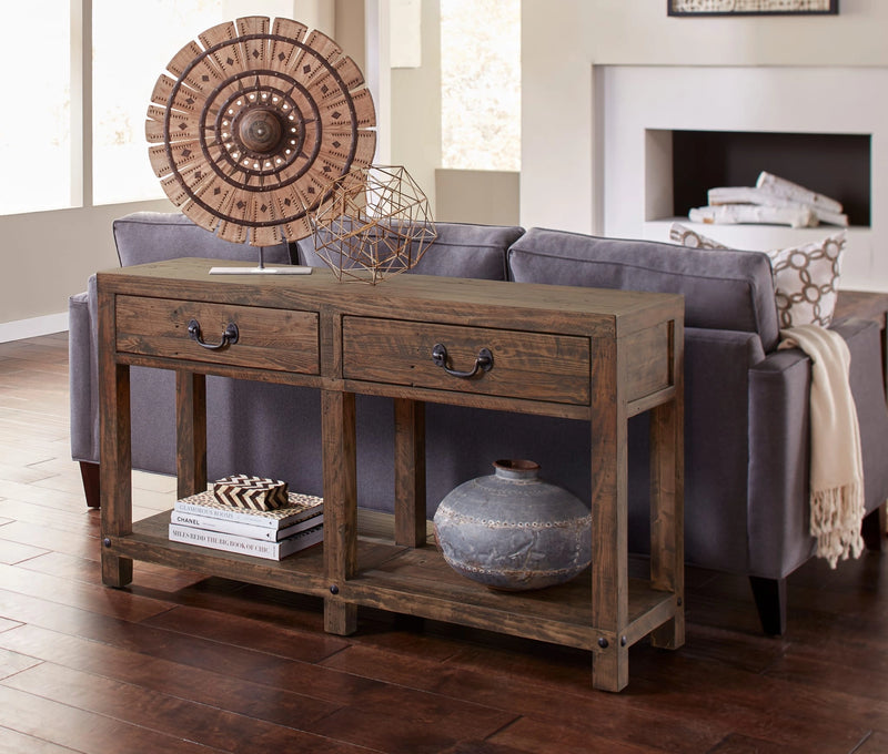 Craster Reclaimed Wood Console Table