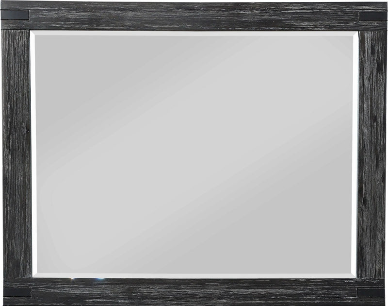 Meadow Solid Wood Beveled Glass Solid Wood Mirror