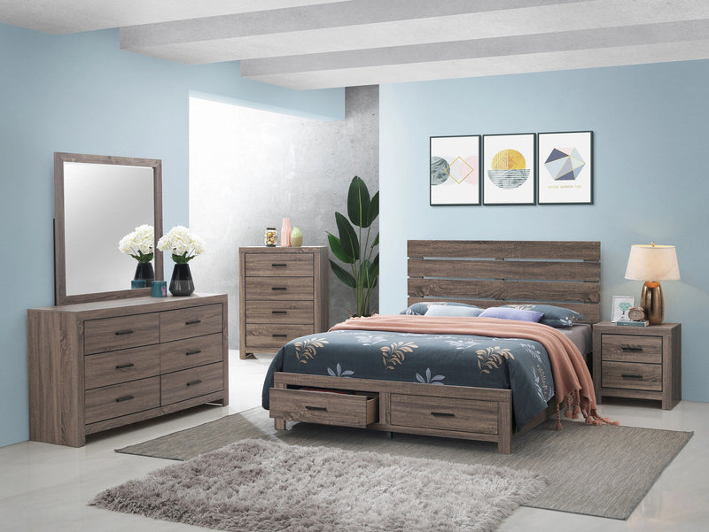 Brantford Panel Platform Storage Bed