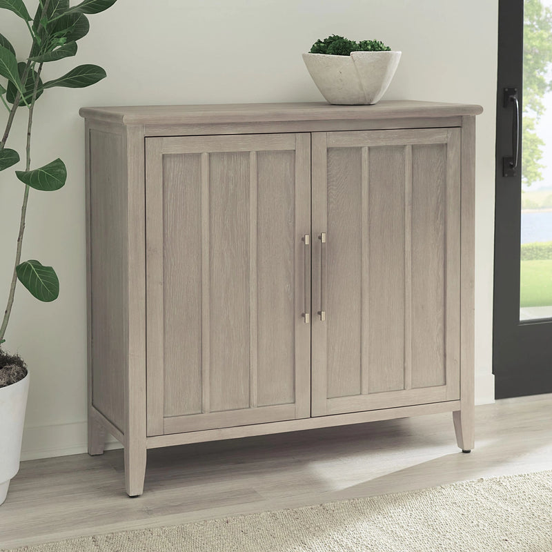 Camden Two Door Two Drawer Bar Cabinet with Stemware Rack and Wine Rack