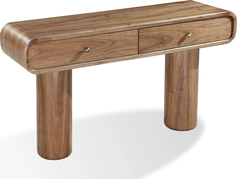 Juba Walnut Console Table