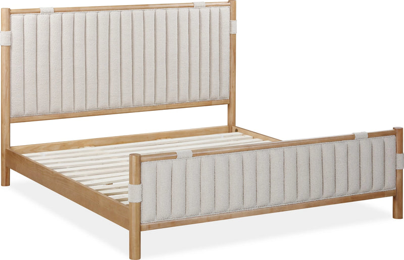 Furano Upholstered Panel Bed