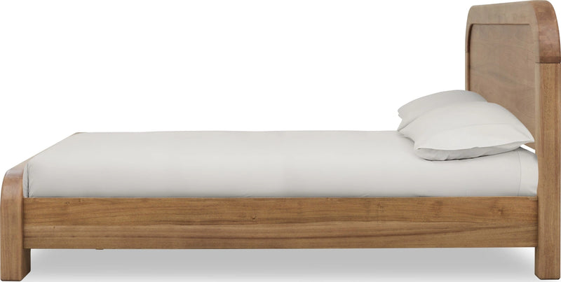 Kione Acacia Wood Platform Bed