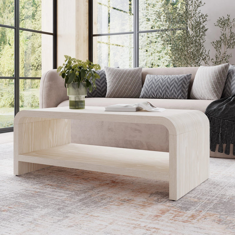 Drake Ash Wood Coffee Table