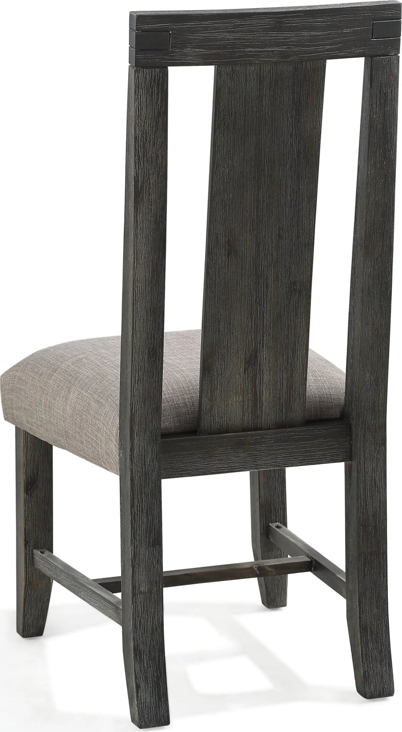 Meadow Solid Wood Uphostered Panel-Back Chair