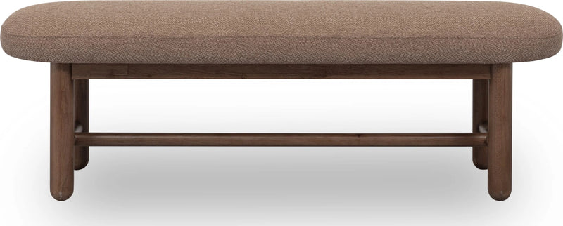 Astor Oval Upholstered Bench